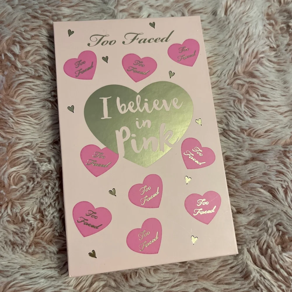 Women's Too Faced I Believe in Pink Makeup Palette One Size Pink Green
